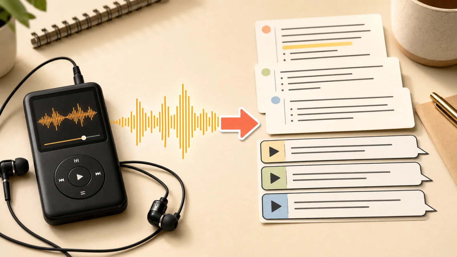 How to Convert MP3 to Text for Notes, Captions, and Articles